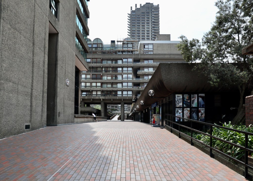 Inconspicuous Ramp Barbican Estate and Golden Lane Estate Tour | Modernist Pilgrimage